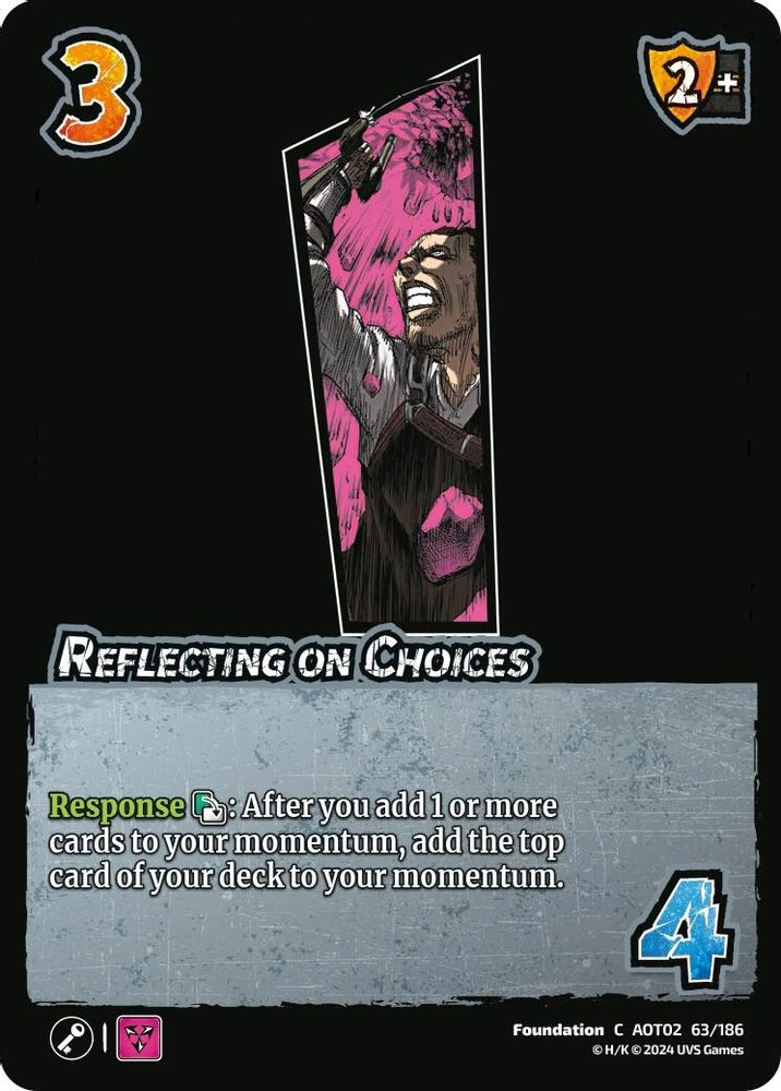 Reflecting on Choices