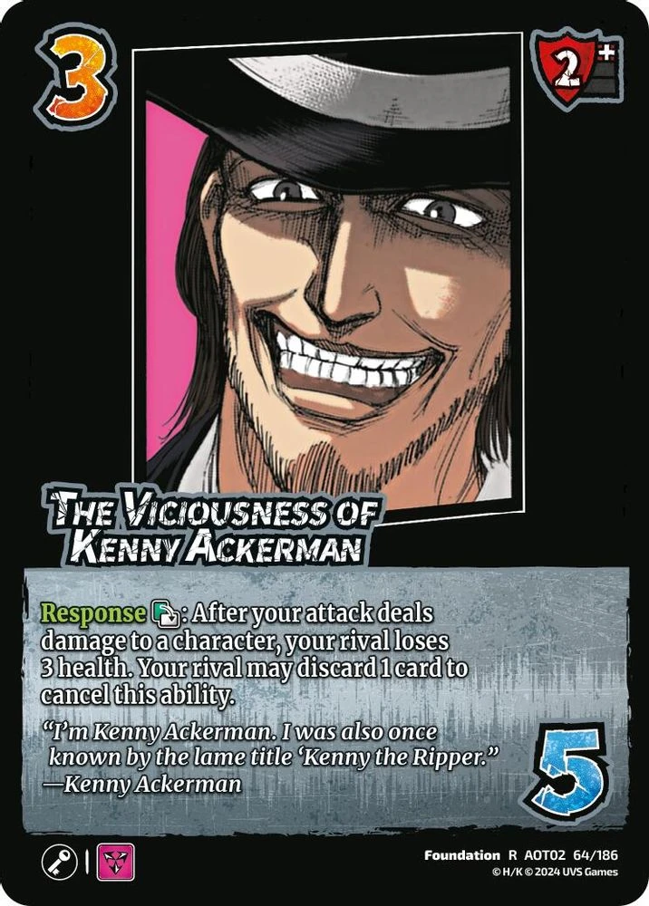 The Viciousness of Kenny Ackerman