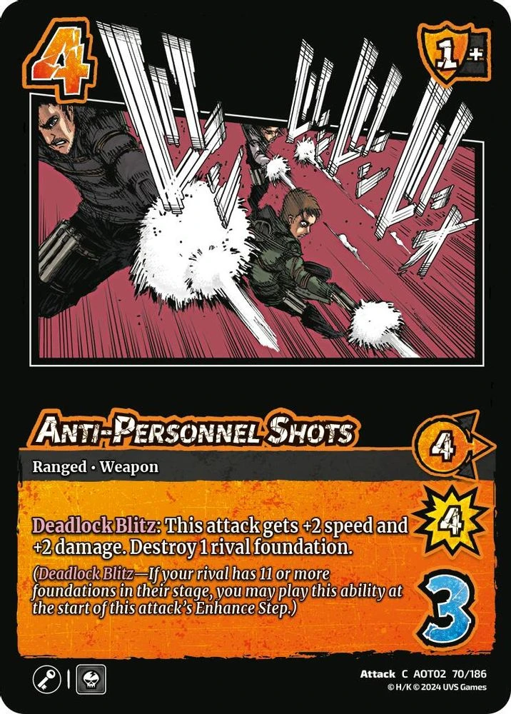 Anti-Personnel Shots