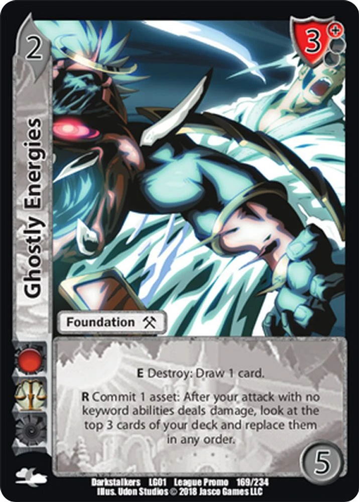 Ghostly Energies