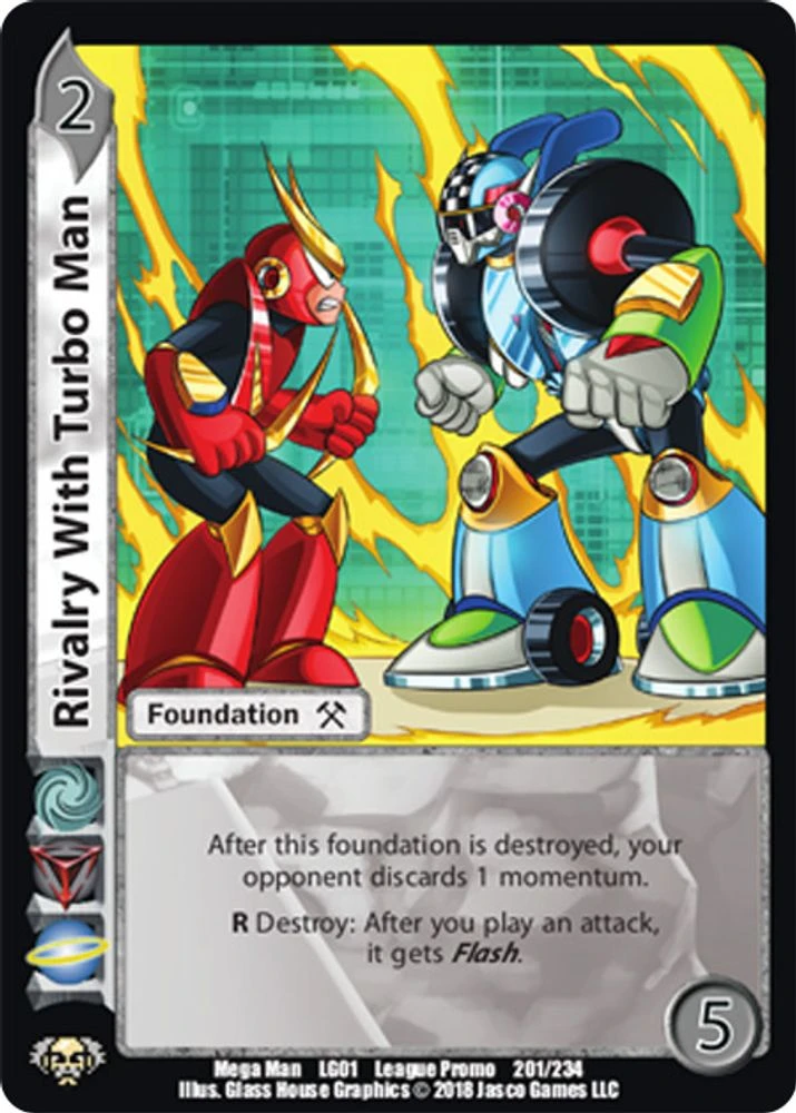 Rivalry With Turbo Man