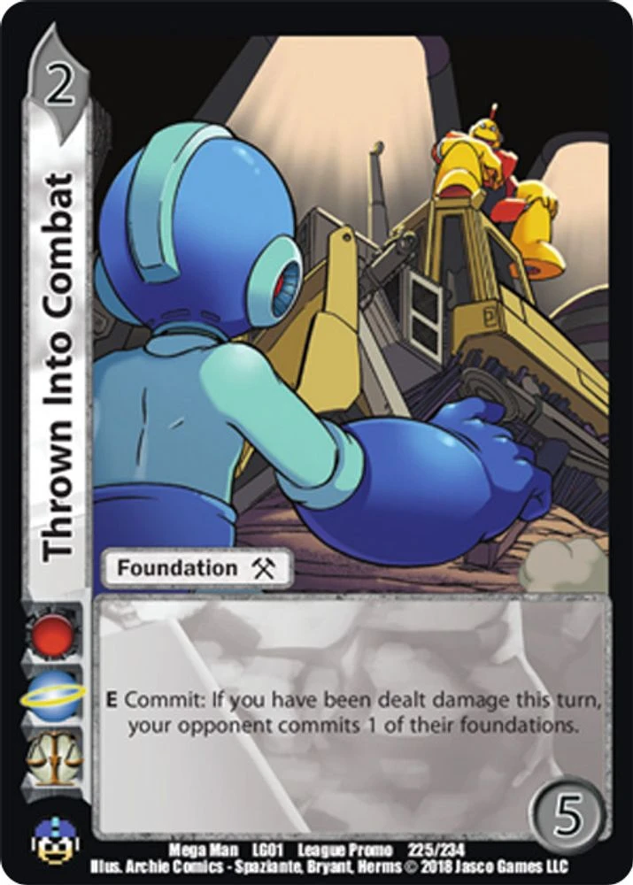 Thrown Into Combat