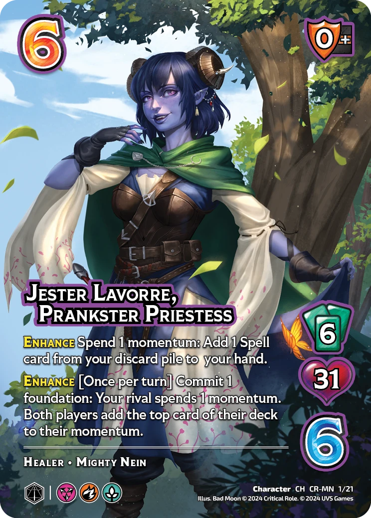 Jester Lavorre Prankster Priestess