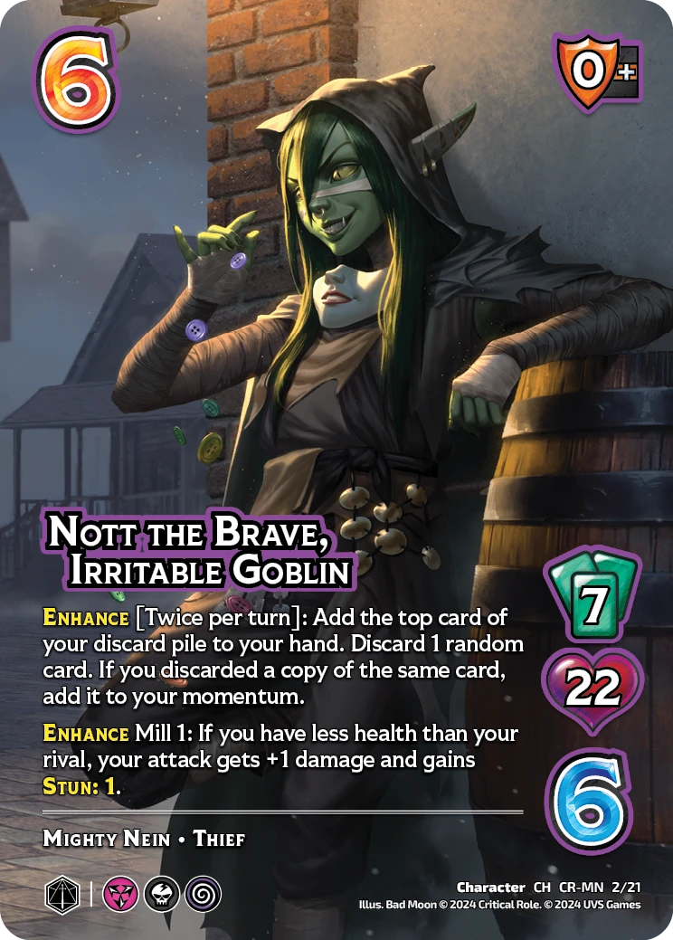Nott The Brave Irritable Goblin
