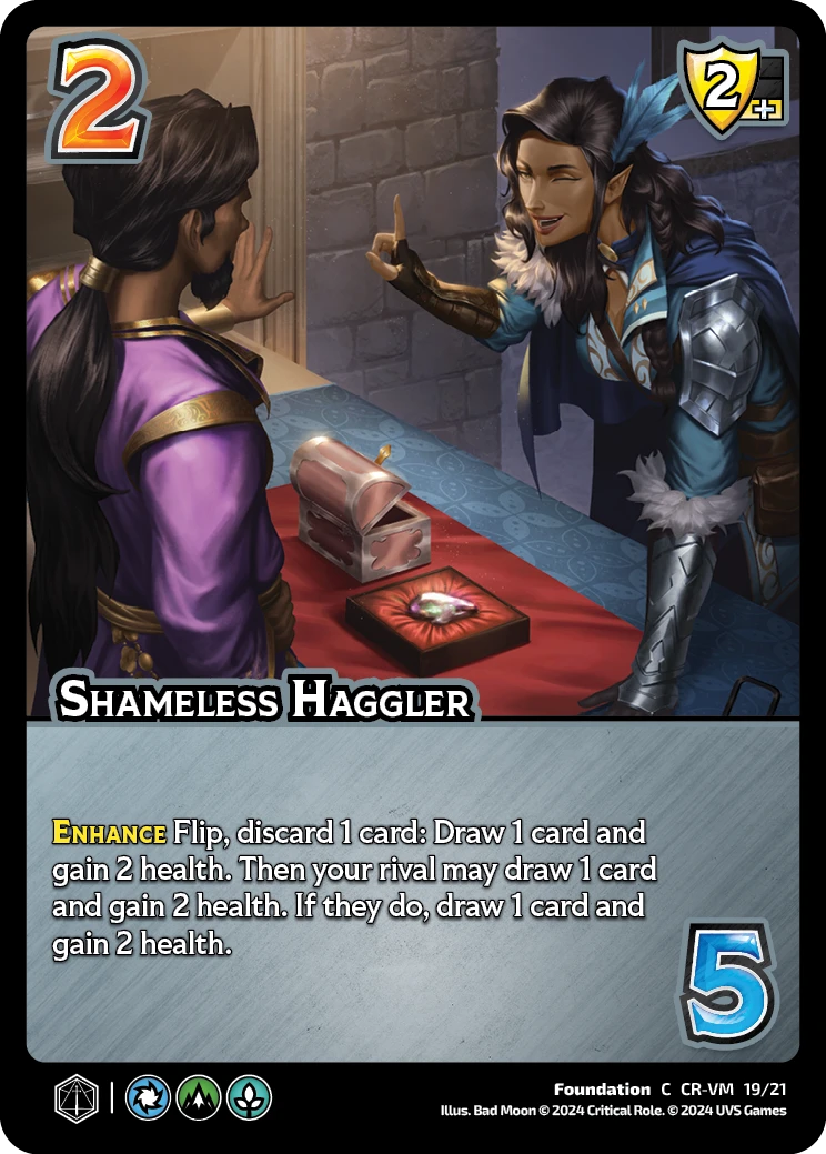 Shameless Haggler