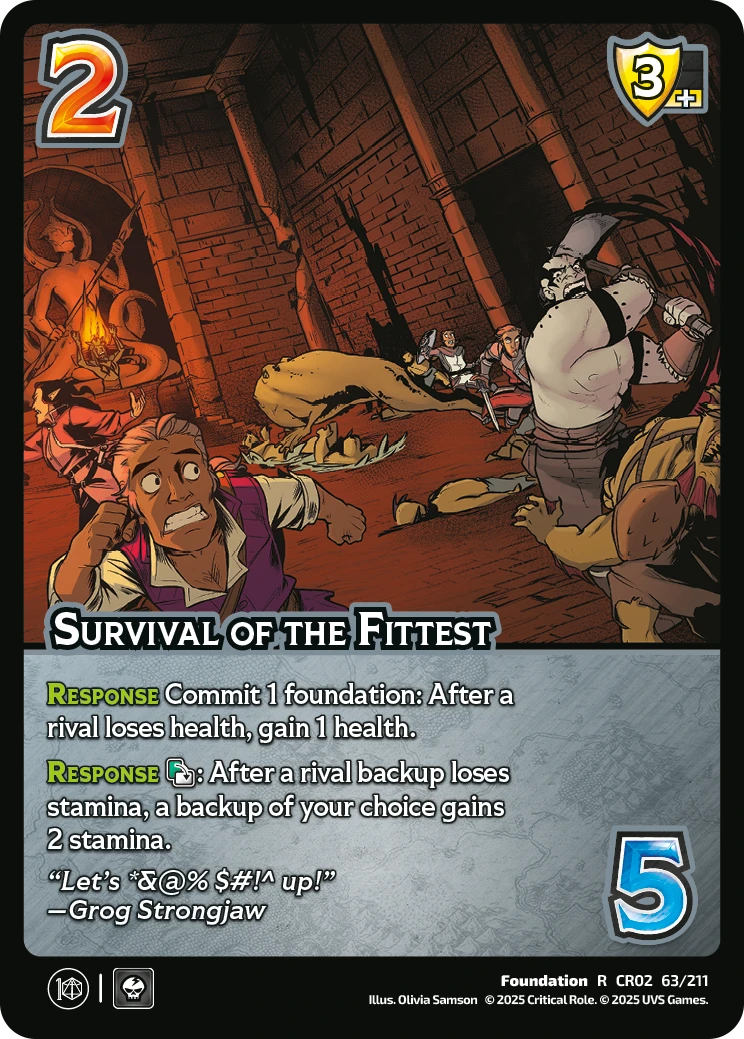 Survival of the Fittest