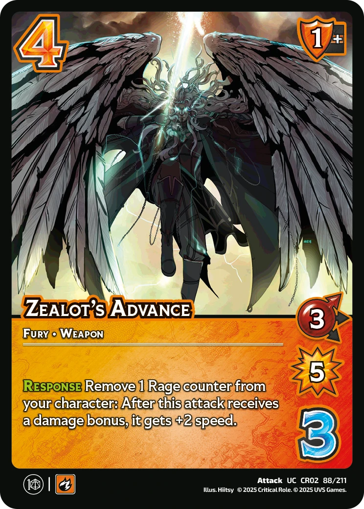 Zealot’s Advance