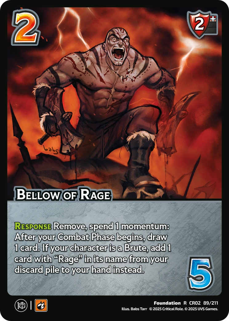 Bellow of Rage
