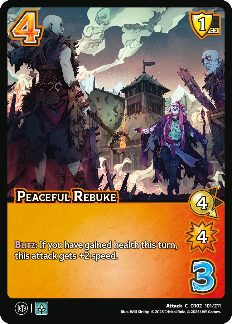 Peaceful Rebuke