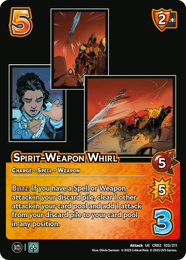 Spirit-Weapon Whirl