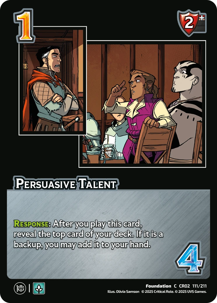 Persuasive Talent