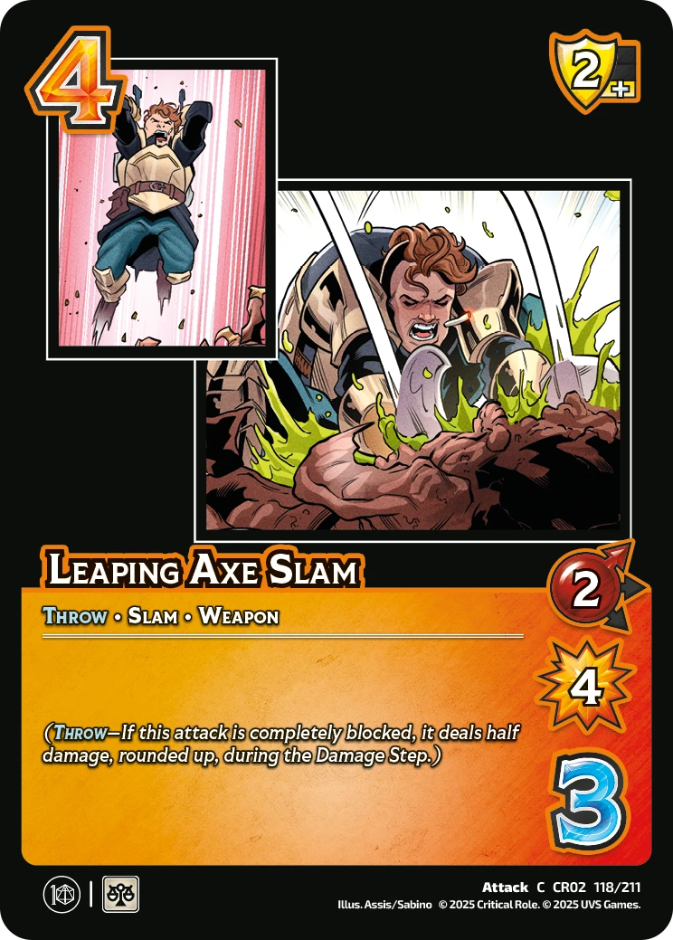 Leaping Axe Slam