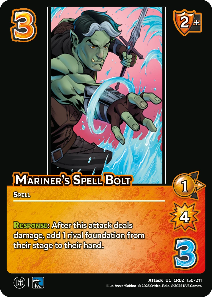 Mariner’s Spell Bolt