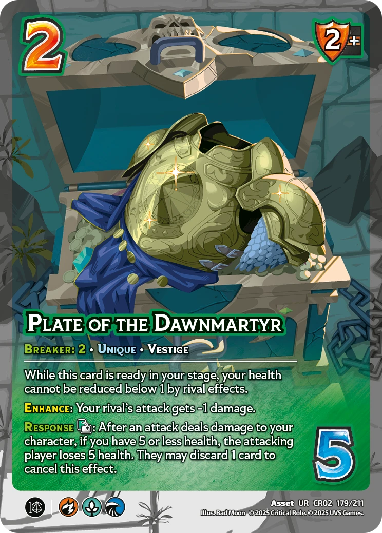 Plate of the Dawnmartyr