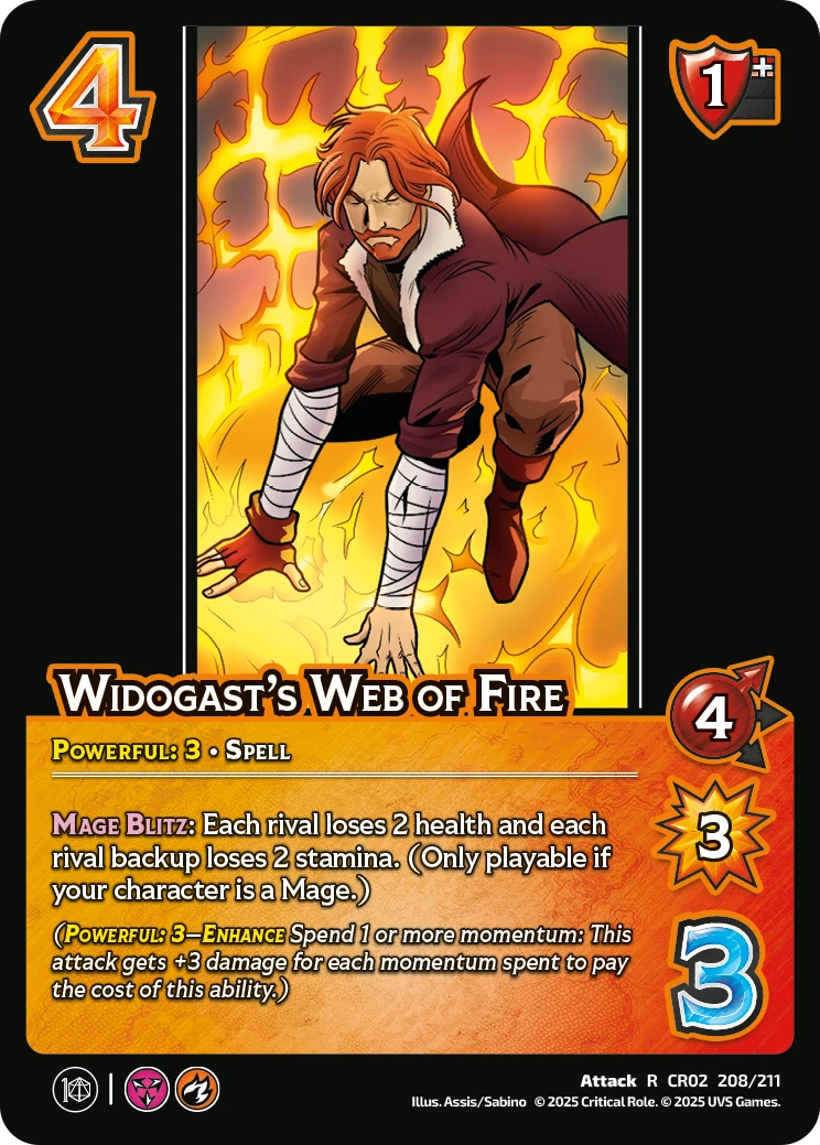 Widogast’s Web of Fire
