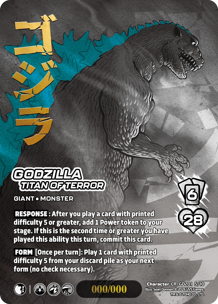 Godzilla, Titan of Terror