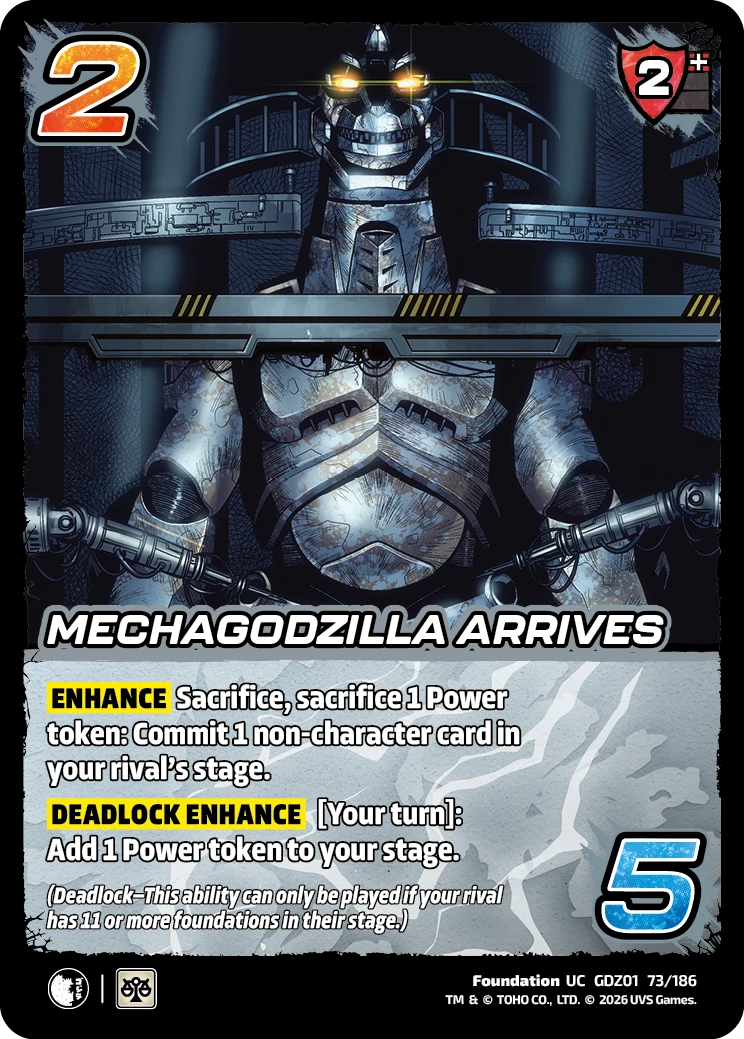 Mechagodzilla Arrives