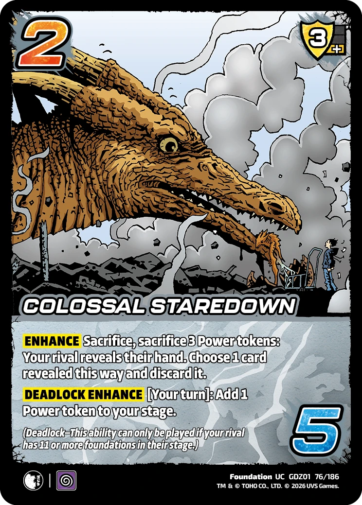 Colossal Staredown