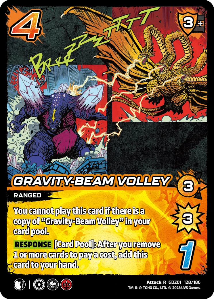 Gravity-Beam Volley