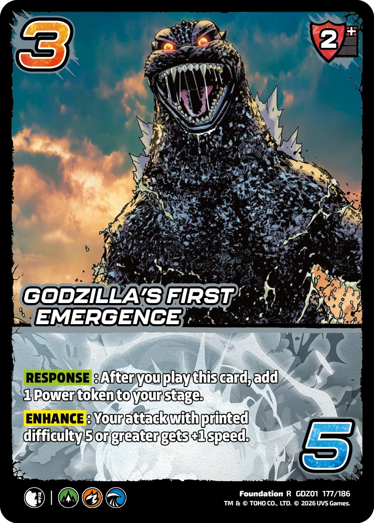 Godzilla’s First Emergence
