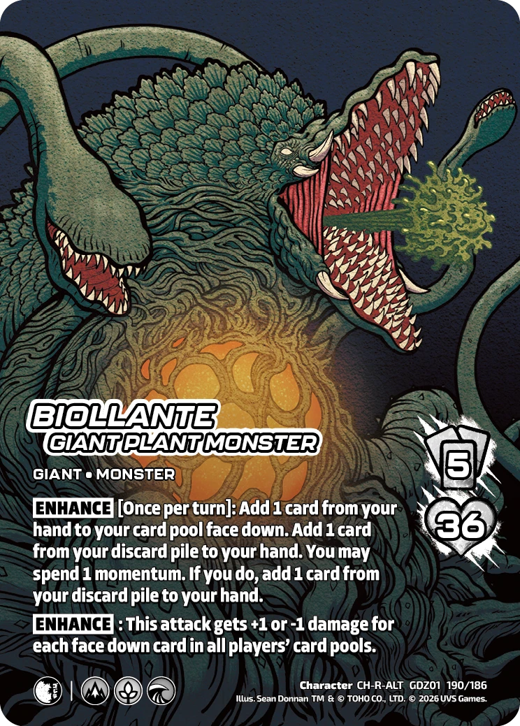 Biollante, Giant Plant Monster