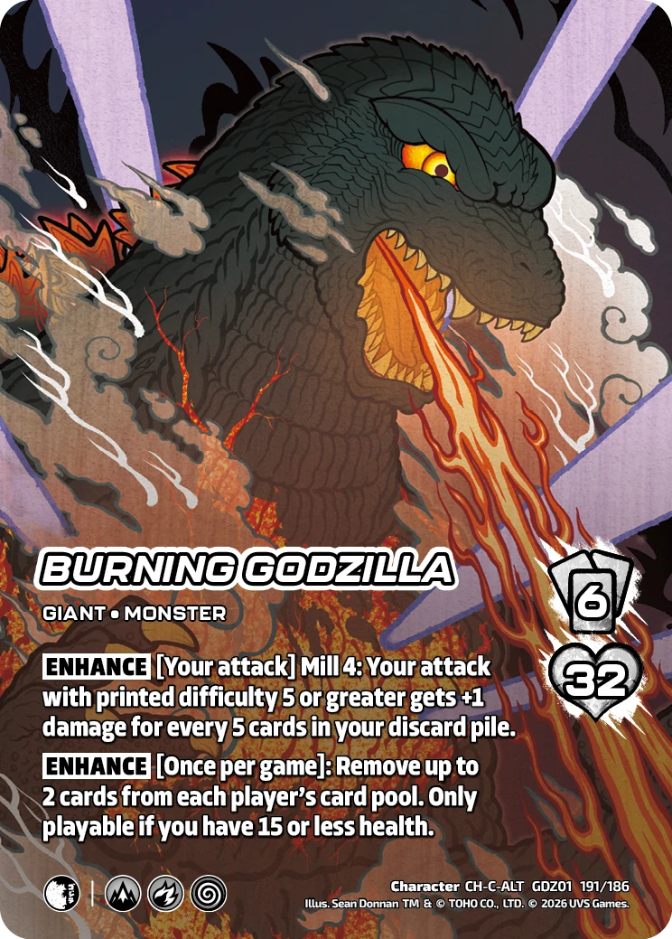 Burning Godzilla