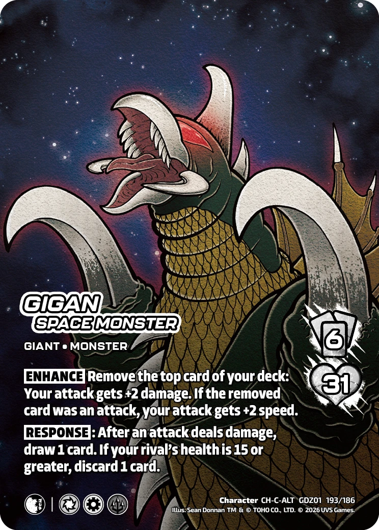 Gigan, Space Monster