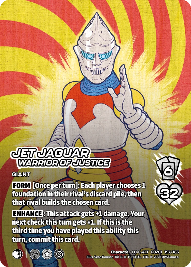 Jet Jaguar, Warrior of Justice