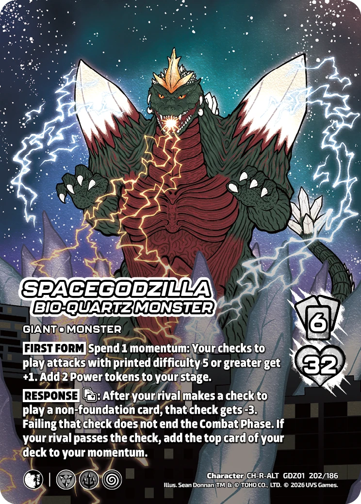 SpaceGodzilla, Bio-Quartz Monster