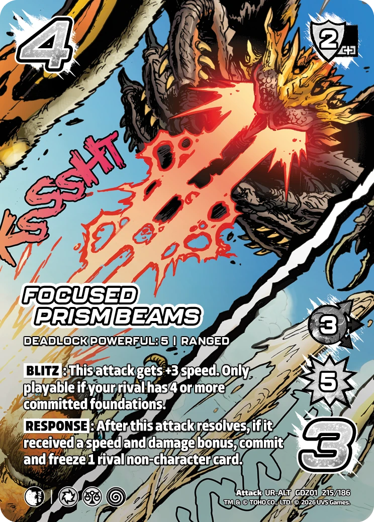 Focused Prism Beams