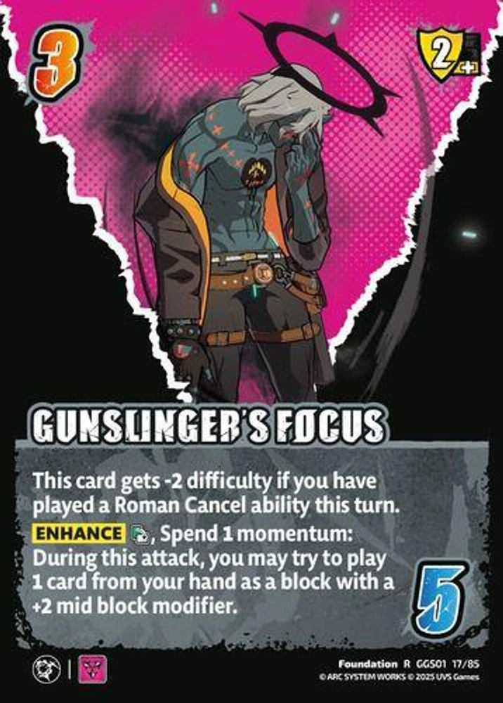 GUNSLINGER'S FOCUS
