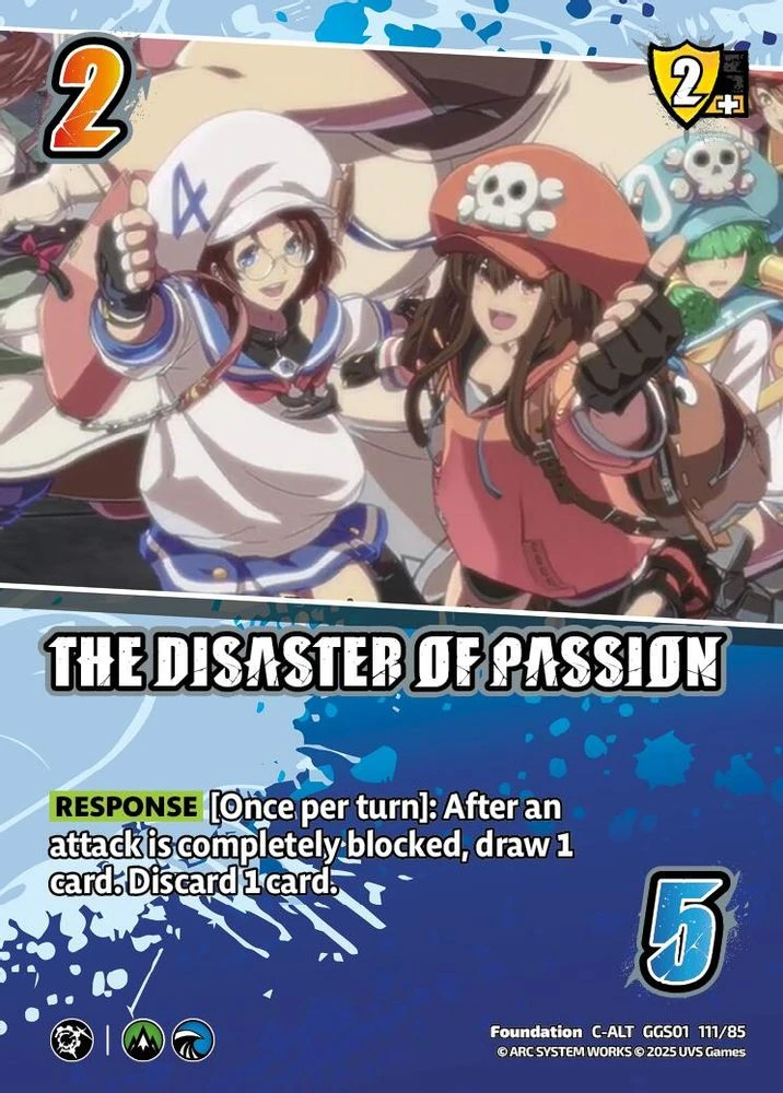 THE DISASTER OF PASSION