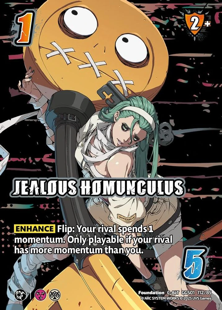 JEALOUS HOMUNCULUS