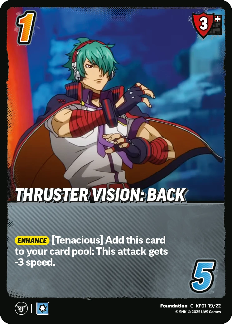 Thruster Vision: Back