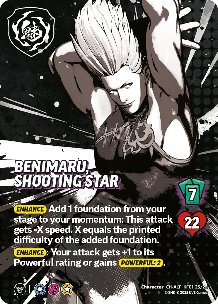 Benimaru, Shooting Star