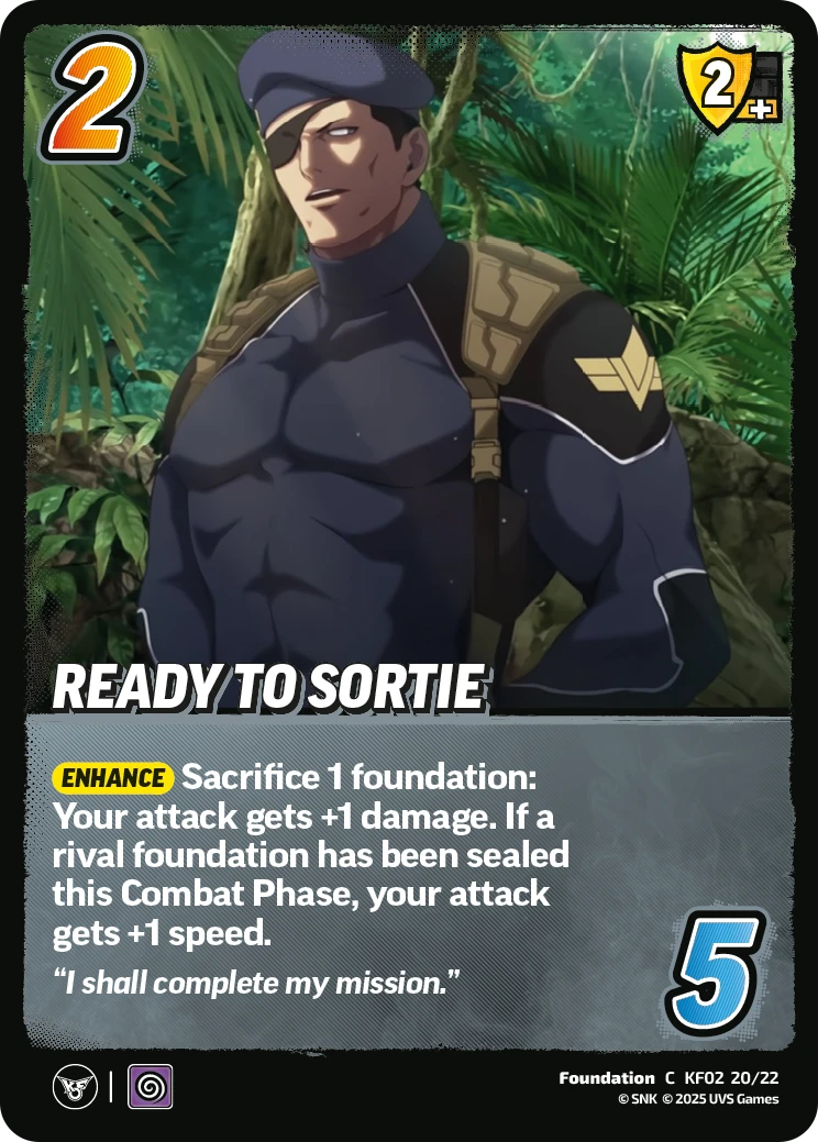 Ready to Sortie
