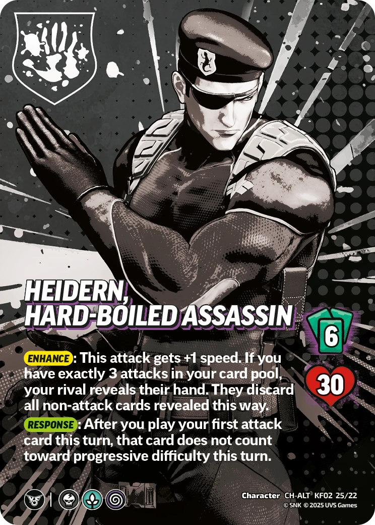 Heidern, Hard-Boiled Assassin