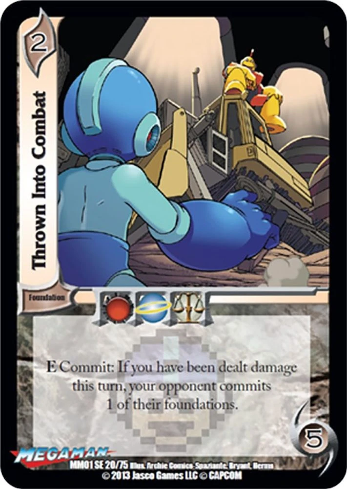Thrown Into Combat