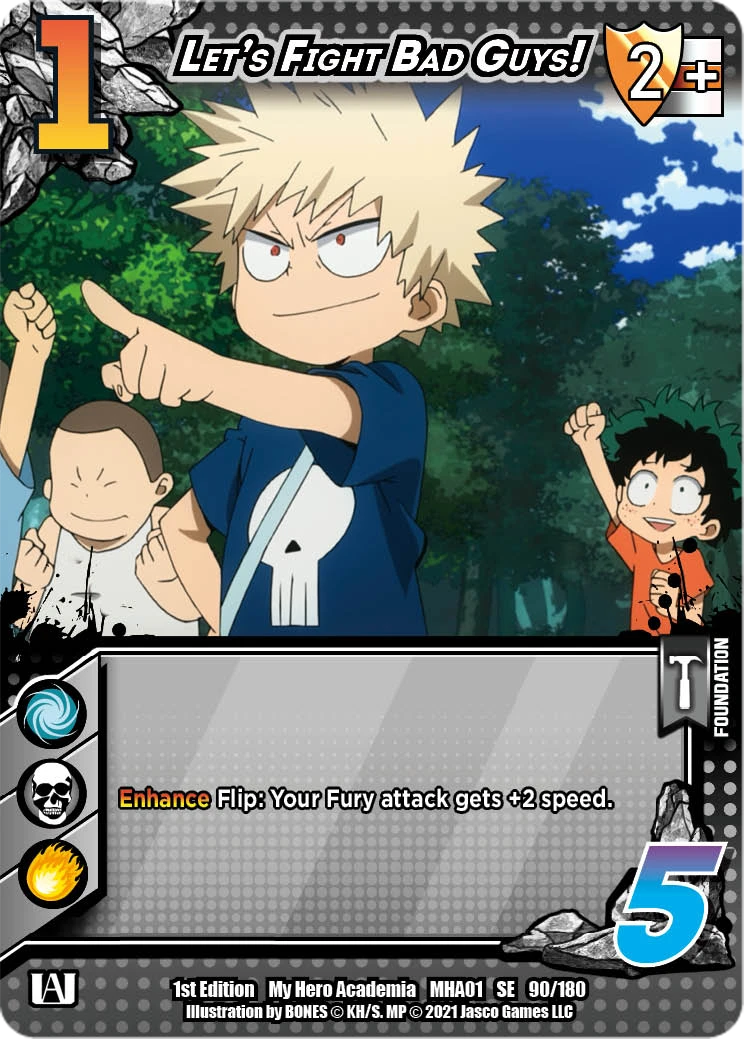 Let’s Fight Bad Guys!