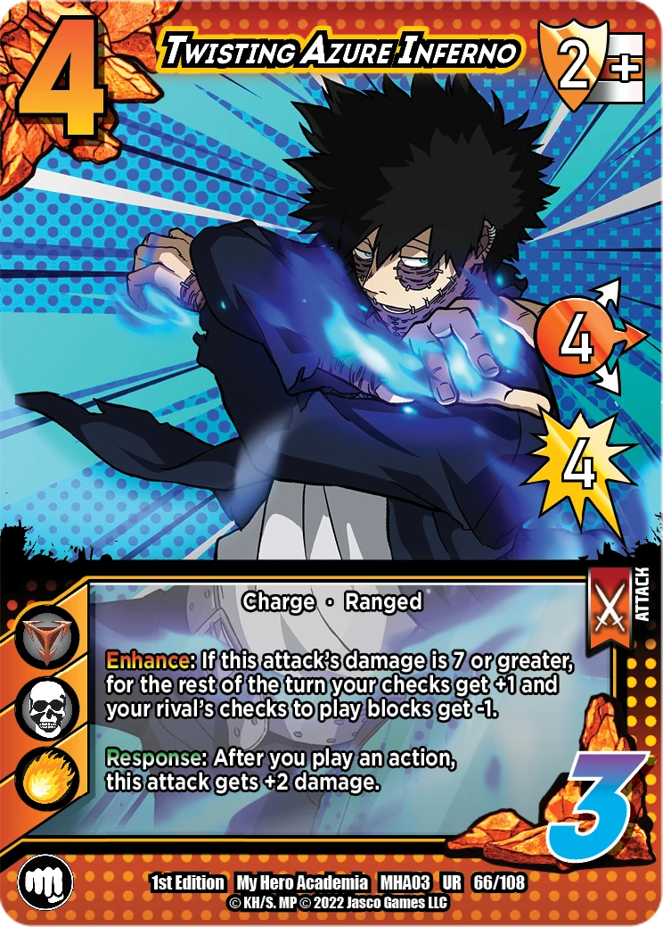 Twisting Azure Inferno