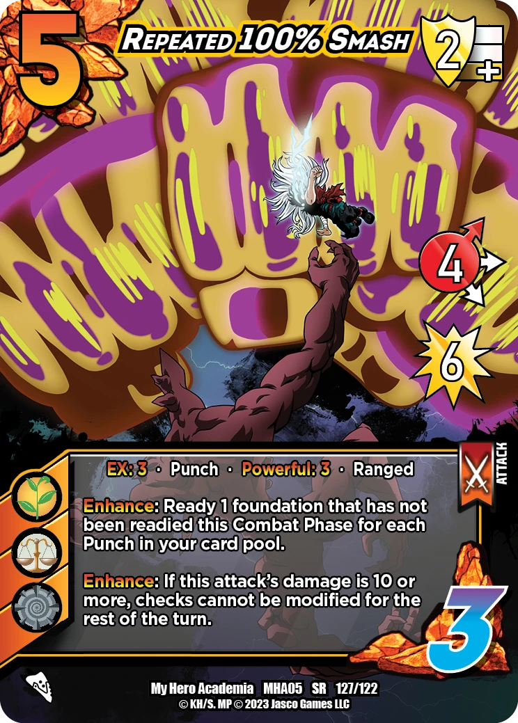 Repeated 100% Smash