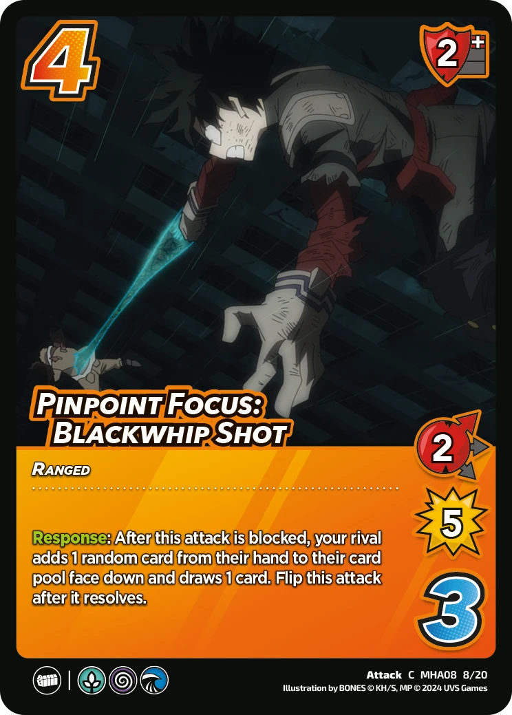 Pinpoint Focus:
Blackwhip Shot