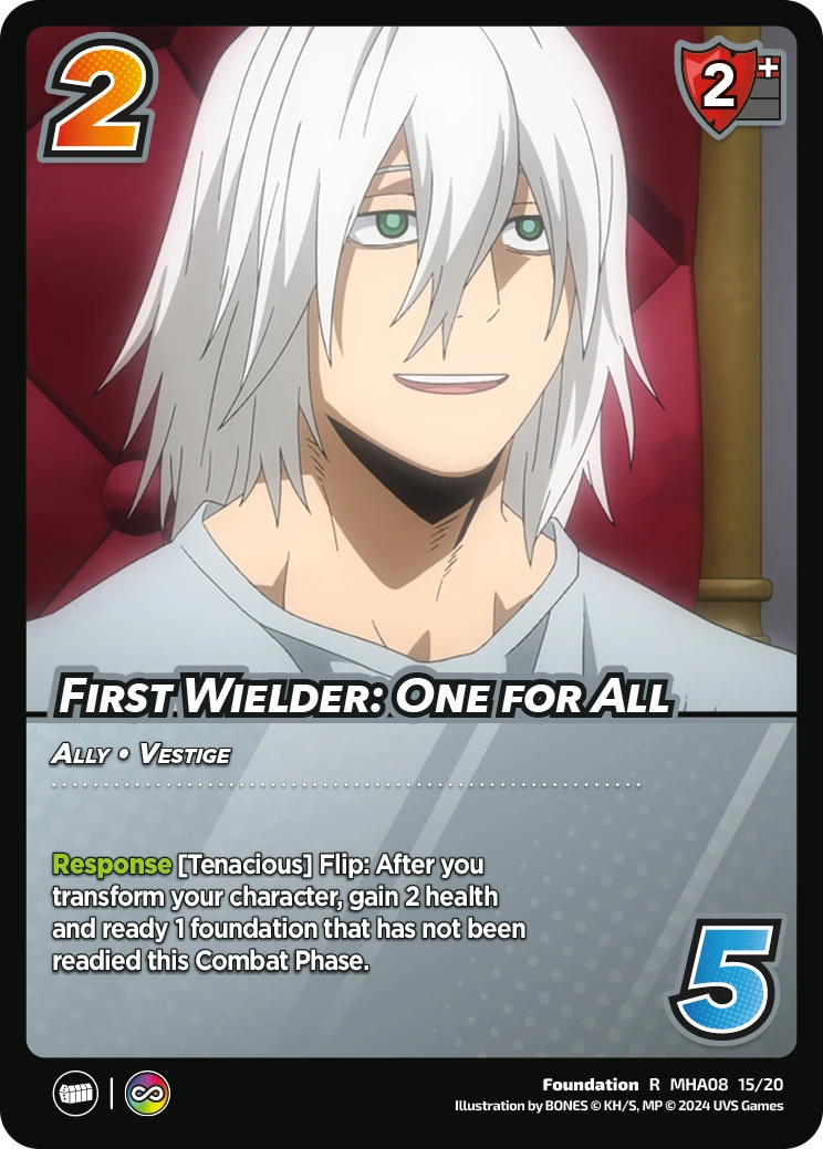 First Wielder: One for All
