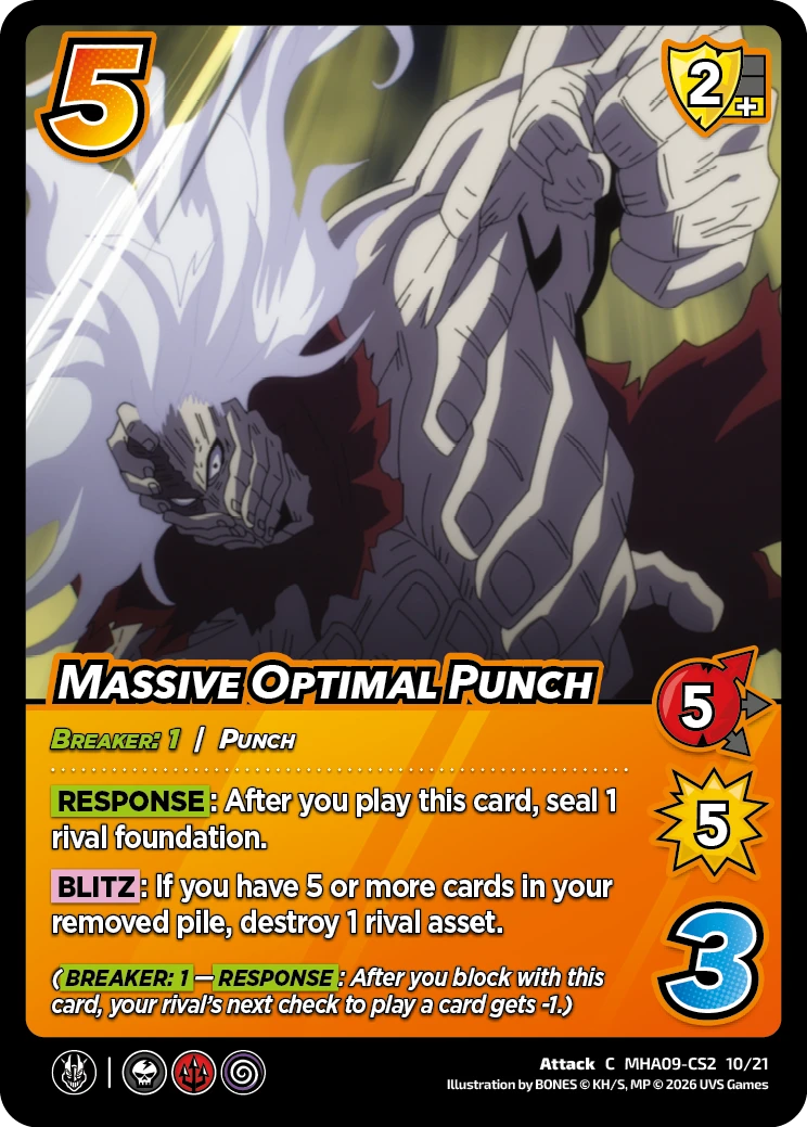 Massive Optimal Punch