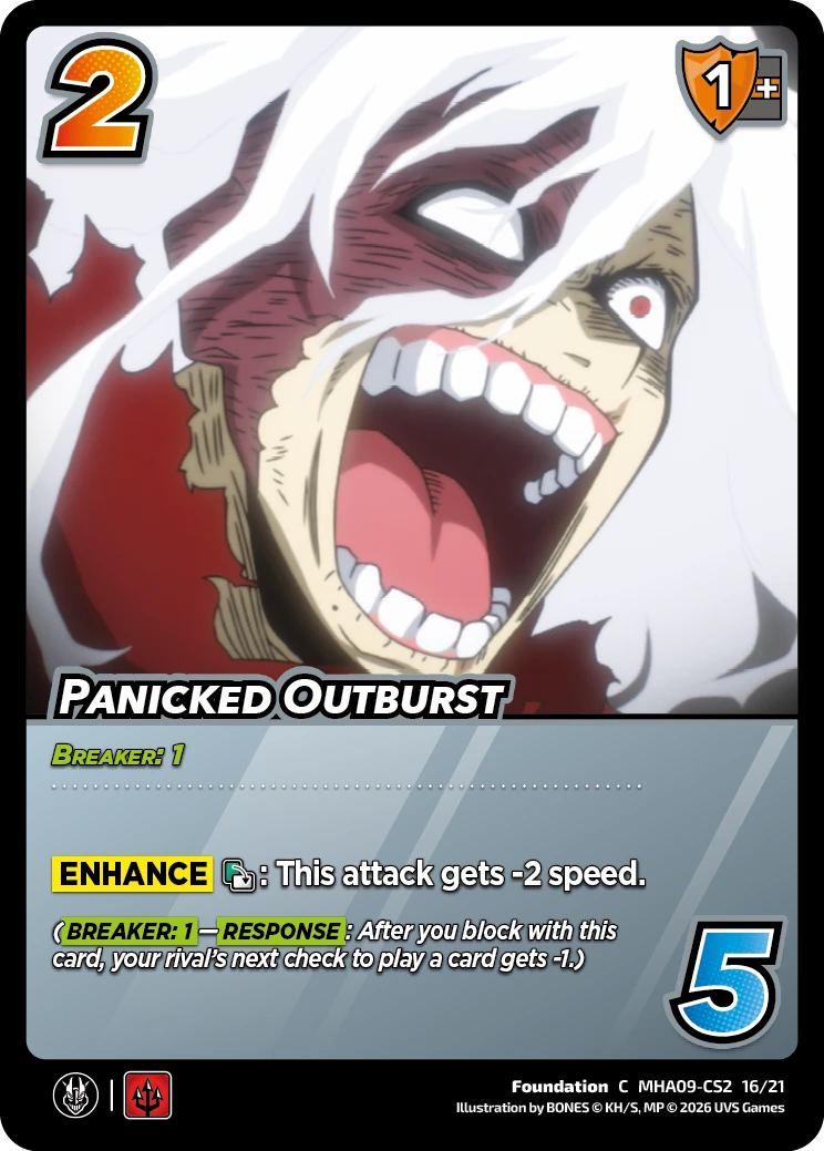 Panicked Outburst