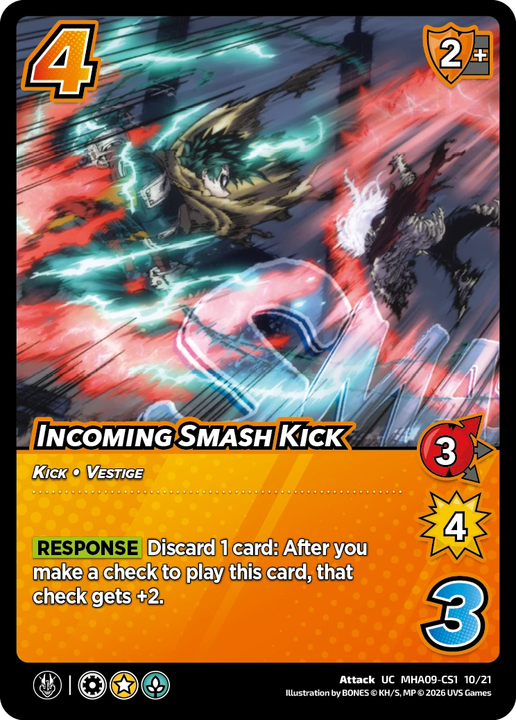 Incoming Smash Kick