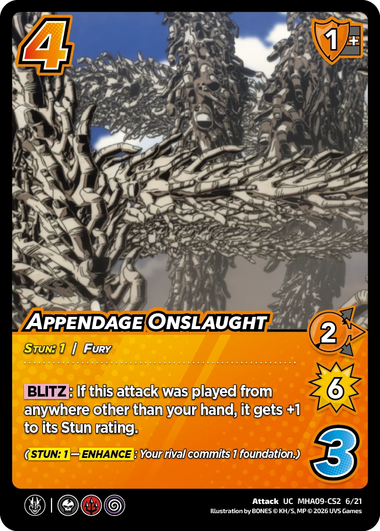 Appendage Onslaught