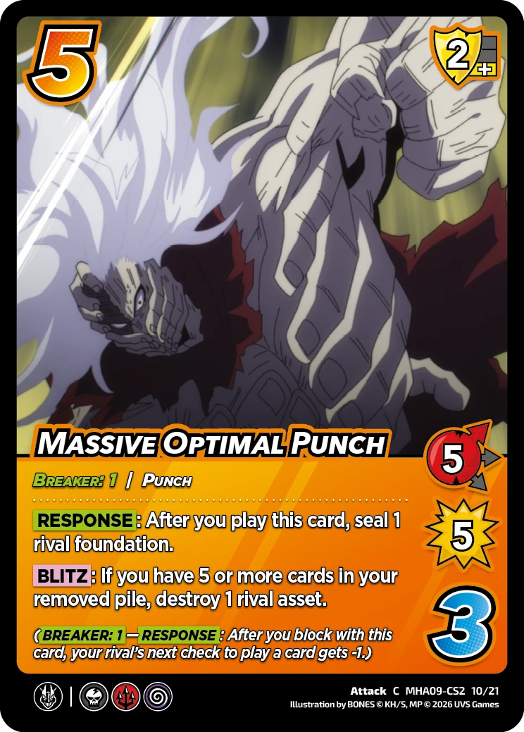 Massive Optimal Punch