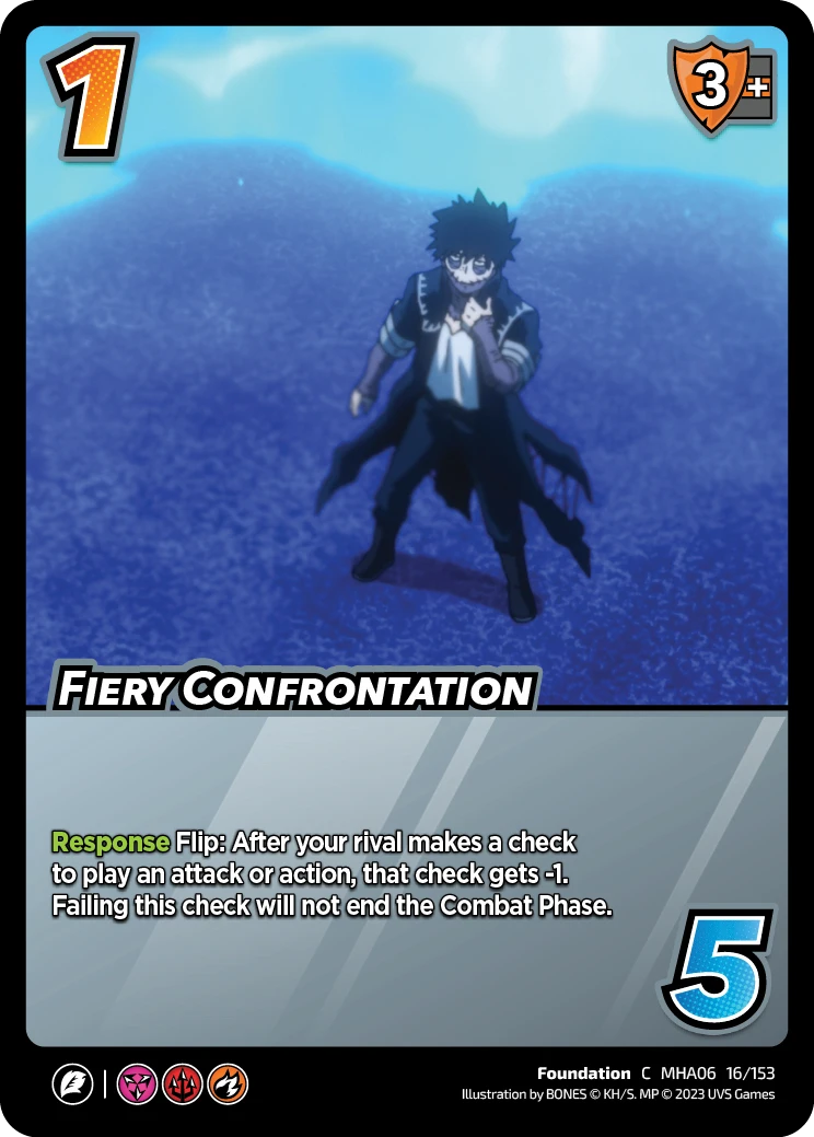 Fiery Confrontation