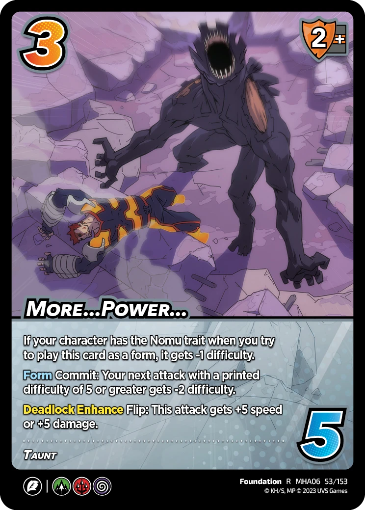 More… Power…